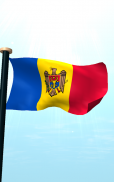 Moldova Flag 3D Free Wallpaper screenshot 14