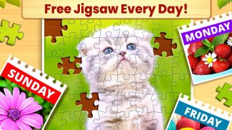 Trò Chơi Ghép Hình Miễn Phí (Jigsaw Puzzles Clash) screenshot 4