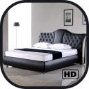 Wooden Bed Furniture Design Icon
