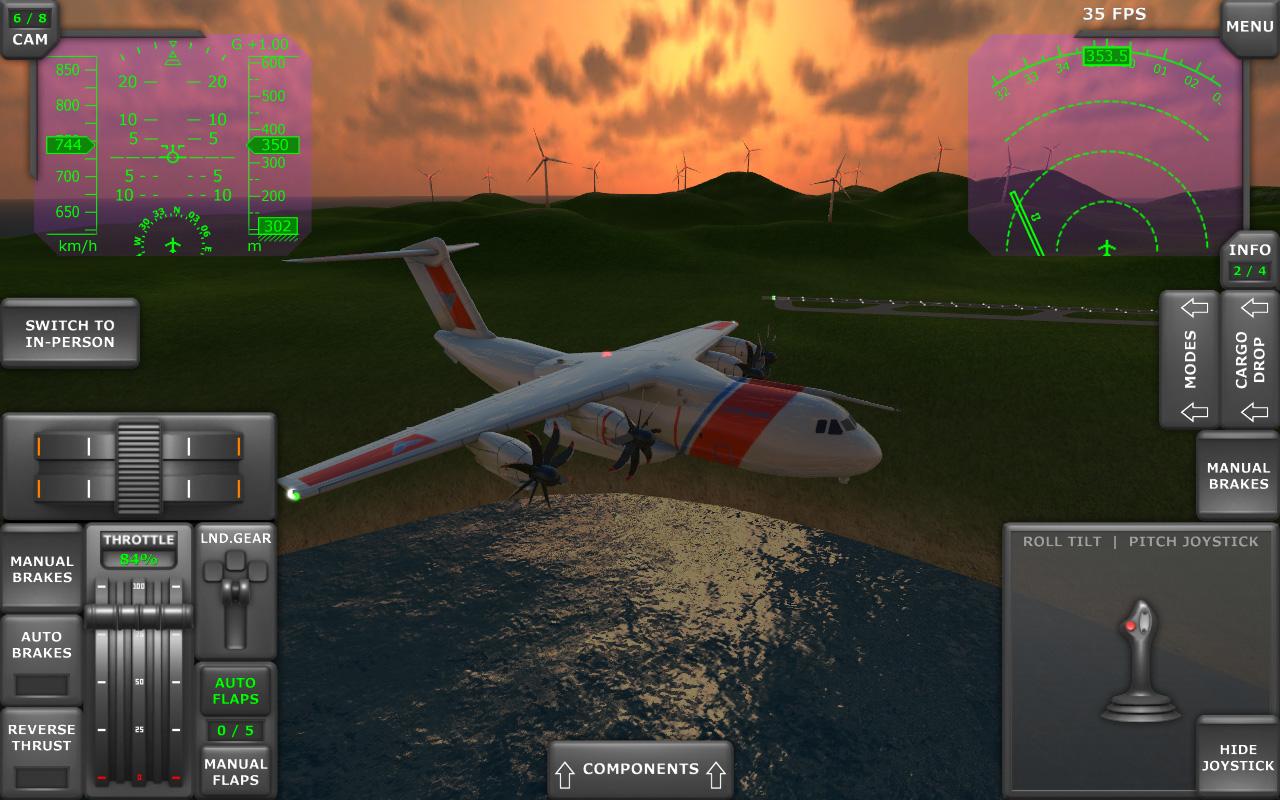 Turboprop Flight Simulator 3D - Загрузить APK для Android | Aptoide