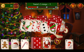 Santa's Christmas Solitaire TriPeaks screenshot 6