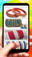 Silk Thread Bangle Design screenshot 7