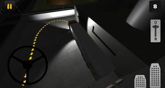 Night Truck 3D: Factory Parking screenshot 3