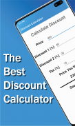 Discount-Tax Calculator screenshot 2