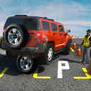 5th Wheel Smart Car Parking Space: Driving School Icon