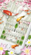 Koi Fish Keyboard Theme screenshot 2