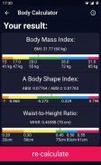 Body Calculator screenshot 2