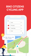 Bike Citizens Cycling App GPS screenshot 0