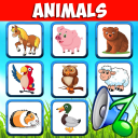 Animal sounds - Kids learn Icon