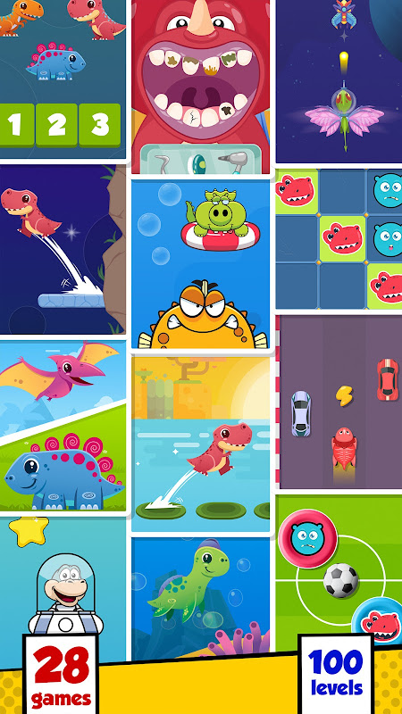 Jogos de Dinossauros: Infantil – Apps no Google Play