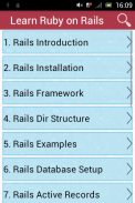 Learn Ruby on Rails screenshot 0
