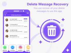 SMS Backup-All Social Media Messages Recovery screenshot 4