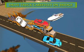 Car Transport Trailer Truck 3D screenshot 3