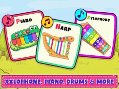 Baby Piano Kids Musical Games screenshot 2