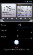 TempoPerfect Metronome Free screenshot 1