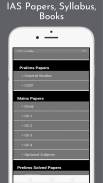 UPSC Syllabus,Booklist ,Papers New screenshot 3