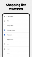 Wonder Fridge: Grocery list screenshot 5