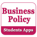 Business Policy - educational app for students Icon