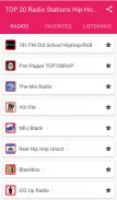 TOP 20 Radio Stations Hip-Hop & Rap screenshot 0