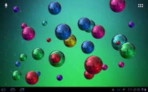 Space Bubbles Live Wallpaper screenshot 2