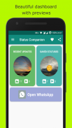 Status Companion for WhatsApp: download & save screenshot 0