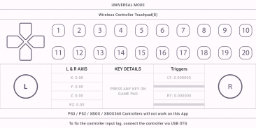 GamePad Tester Lite screenshot 3