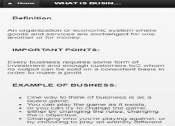 Business Education screenshot 1