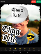 Thug Life dán: Photo Editor screenshot 8