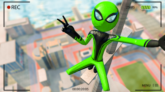 Superhero Stickman Rope Hero screenshot 1