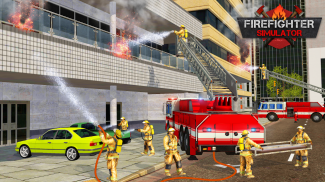 Real Firefighter Simulator: 3D Fire Fighter Games screenshot 0