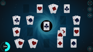 Black Hole Solitaire screenshot 1