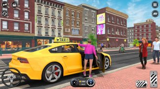 แท็กซี่ คนขับรถ 3d ขับรถ เกม screenshot 5