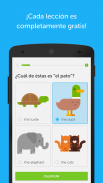 Duolingo - Aprende inglés y otros idiomas gratis screenshot 0