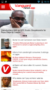 Vanguard news app screenshot 0