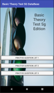 Basic Theory Test Singapore screenshot 1