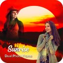 Sunrise Dual Photo Frames Icon