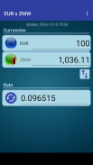 Euro x Zambian Kwacha screenshot 2