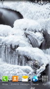 Winter Waterfalls Wallpaper screenshot 1