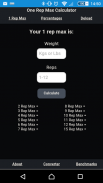 The One Rep Max Calculator screenshot 4