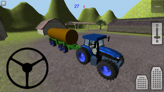 Tractor Manure Transporter 3D screenshot 0