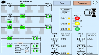 PLC Simulator, Mechatronics, PLC ladder Logic, PLC screenshot 1