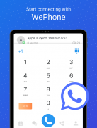 WePhone - Free Phone Calls & Cheap Calls screenshot 15