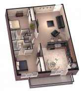 План 3D модульный дом Этаж screenshot 11