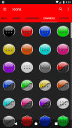 Grey and Black Icon Pack screenshot 16