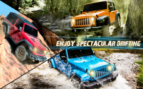 Offroad 4x4 jeep driving sim screenshot 1