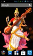 3D Saraswati Live Wallpaper screenshot 1