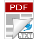 PDF to TXT Reader Icon