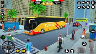 Permainan bas bandar simulator screenshot 4