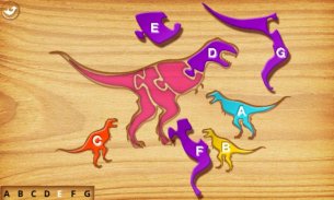 Meine ersten Puzzlespiele Dino screenshot 2