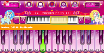 Unicorn Piano screenshot 7